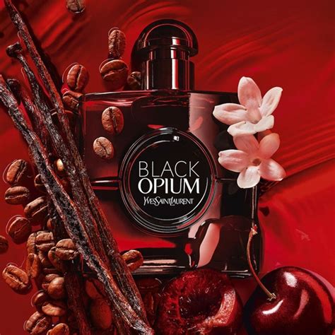 cherry black opium ysl|ysl black opium advert.